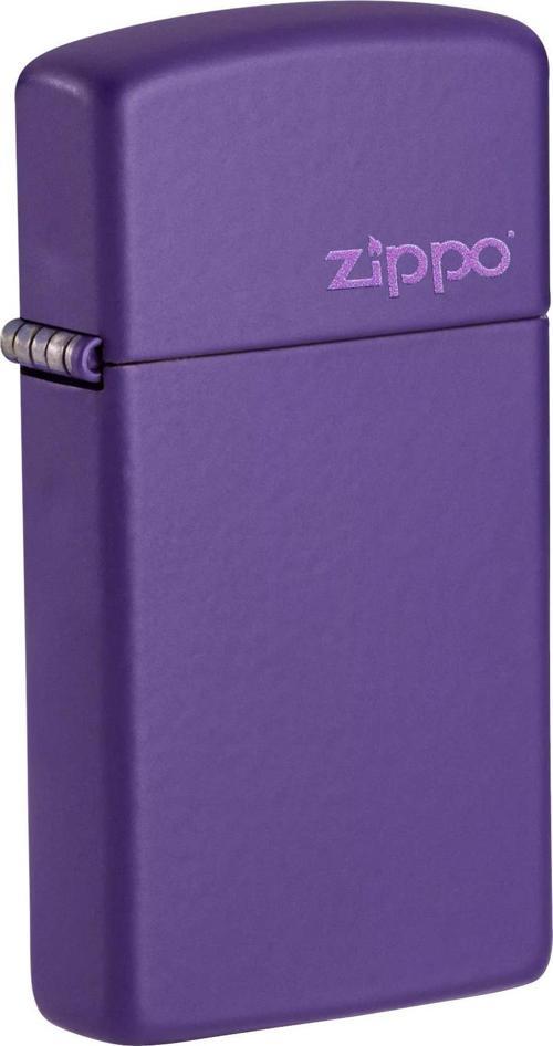 Purple Matte Slim Çakmak