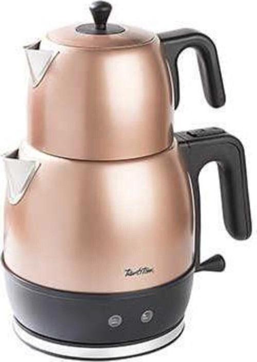 Rose Gold Çelik Çay Makinesi