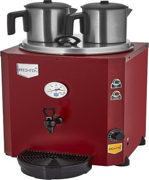 2 Demlikli Çay Makinesi Semaver 23 L Kırmızı