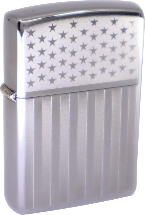 Ice Black U.S.A Flag Dizayn Çakmak