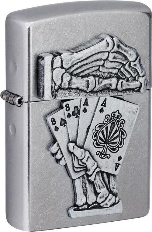 Dead Man's Hand Emblem Çakmak