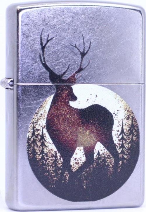 Deer In Forest Dizayn Çakmak