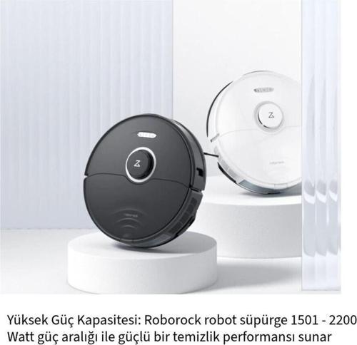 Mopping Akıllı Robot Süpürge Beyaz+ Yedek Parça