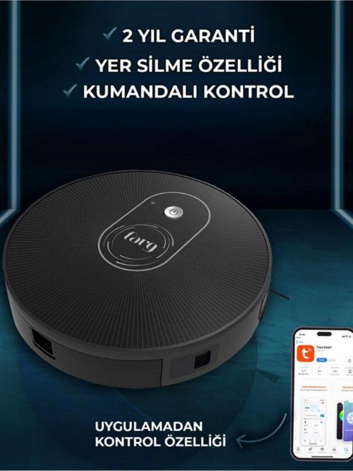 Myrob Epa- 1209 Robot Süpürge Akıllı Mop Özellikli