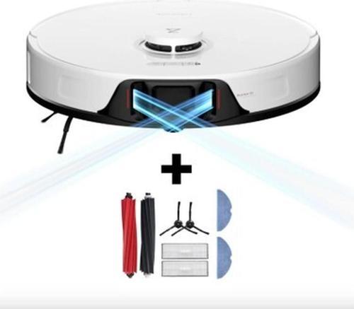 Kamera Lidar Haritalama 6000PA Ultra Güç Halı Tanıma+Mop Kaldırma Özellikli Robot Süpürge + Temizlik Seti +Luciole Lambader