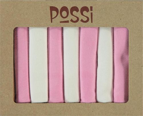 Bebek 7'li Ağız Mendili  Pembe
