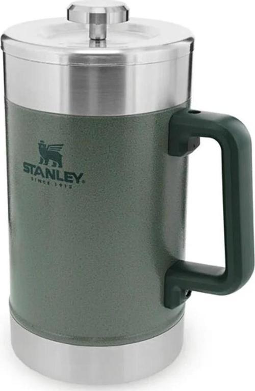 Klasik French Press Termos 1.4 Lt - Hammertone Green