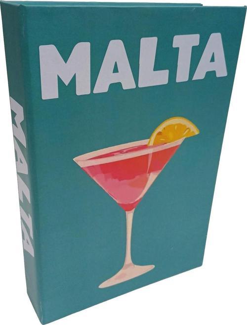 2025-673 Malta Dekoratif Kitap Kutusu