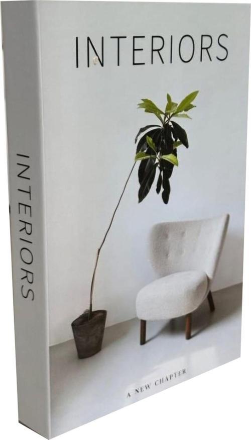 2025-692 Interıors Dekoratif Kitap Kutusu