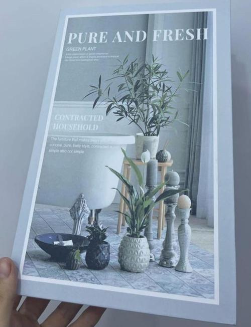 1302 Pure And Fresh Dekoratif Kitap Kutusu