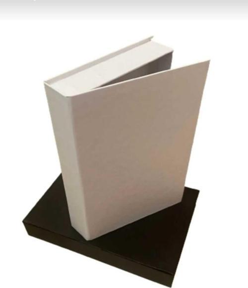 siyah Beyaz Set Dekoratif Kitap Kutusu