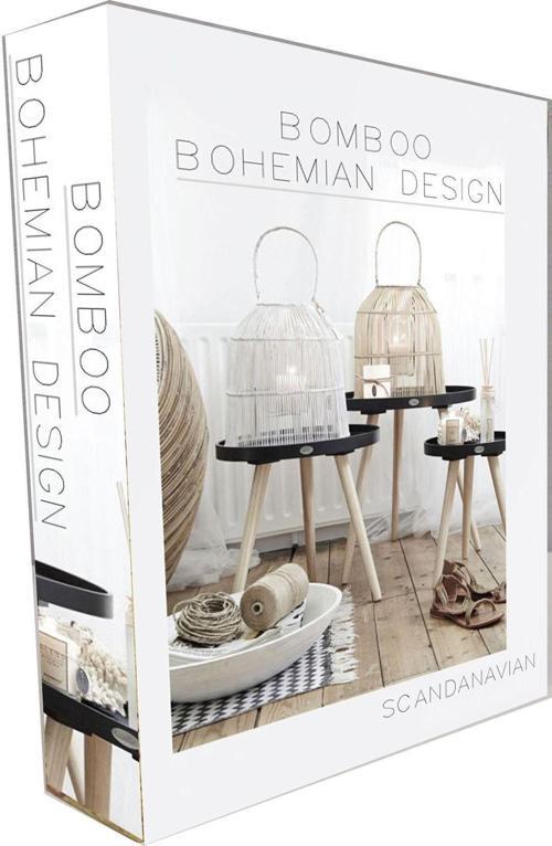 065 Bamboo Dekoratif Kitap Kutusu