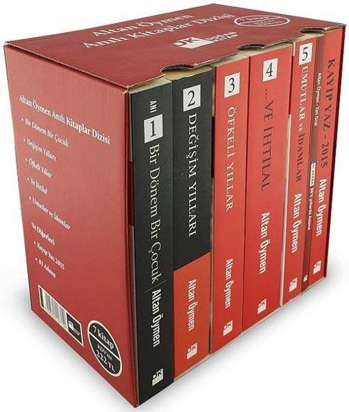 Altan Öymen Anılı Kitaplar Dizisi-7 Kitap Takım