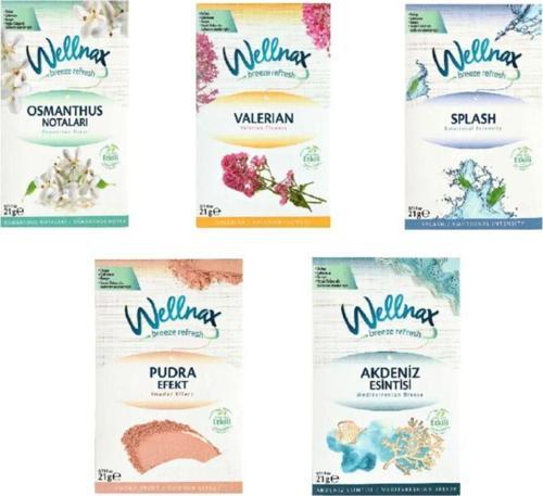 Dolap Çekmece, Oda Ve Araç Kokusu - Valerian, Osmanthus, Akdeniz, Splash, Pudra -  5 Adet
