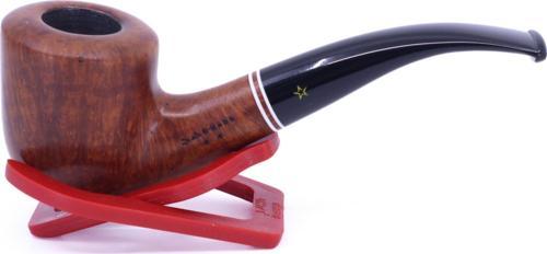 Pipo Sarı Yıldız-İki Yıldız 144 9mm Filtreli Akrilik Saplı Pipo