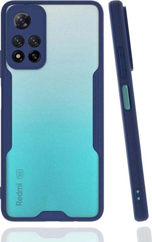 Xiaomi Redmi Note 11 Pro Plus 5G Kılıf Platin Silikon - Lacivert