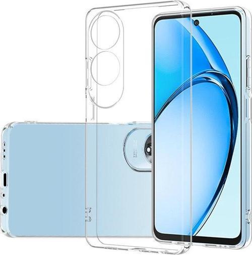 Oppo A60 Kılıf Şeffaf Süper Silikon Kılıf