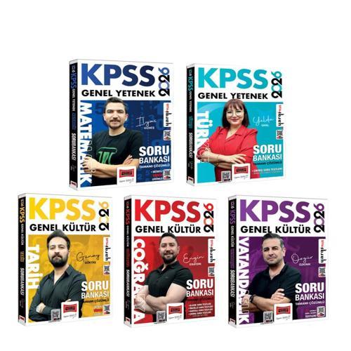Yargı Yayınları 2026 KPSS Genel Yetenek Genel Kültür Soru Bankası Seti 5 Kitap