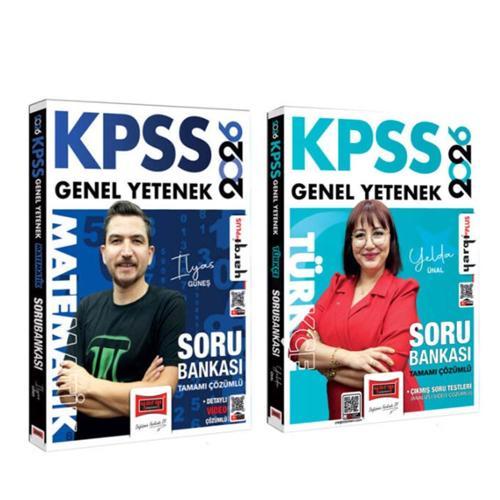 Yargı Yayınları 2026 KPSS Genel Yetenek Matematik ve Türkçe Soru Bankası Seti 2 Kitap