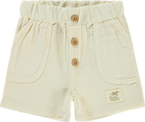 Erkek Bebek Şort 6-18 Ay Bej