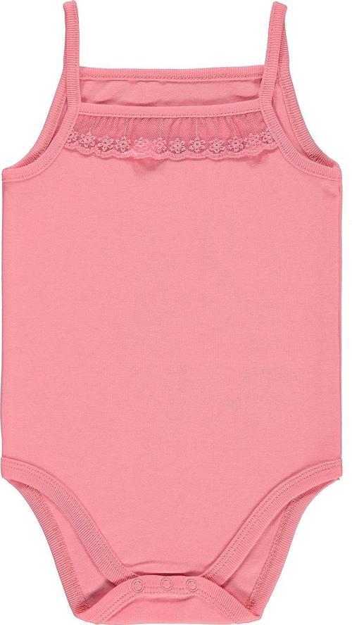 Kız Bebek Çıtçıtlı Badi 12-24 Ay Yavruağzı