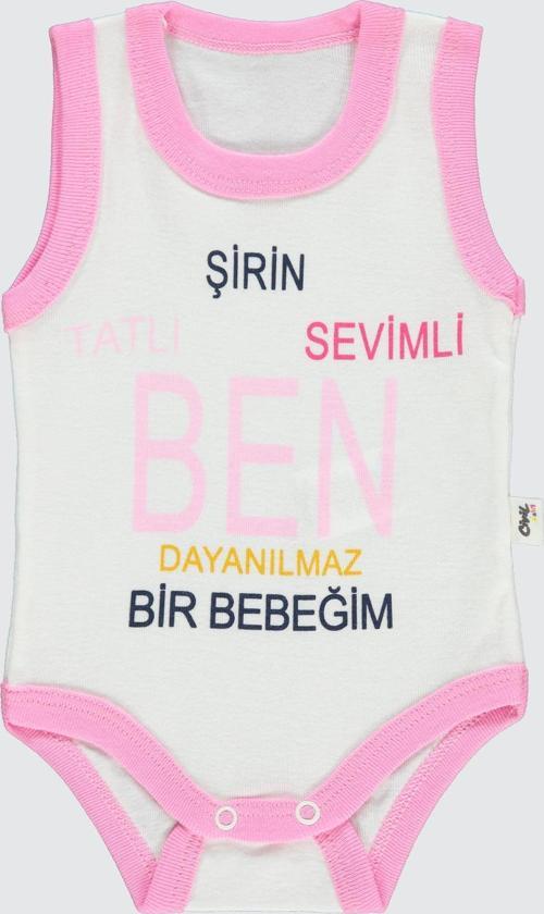Bebek Çıtçıtlı Badi 1-36 Ay Pembe