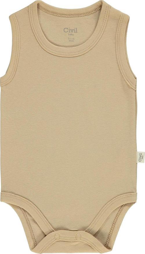 Bebek Çıtçıtlı Badi 12-36 Ay Sütlü Kahve