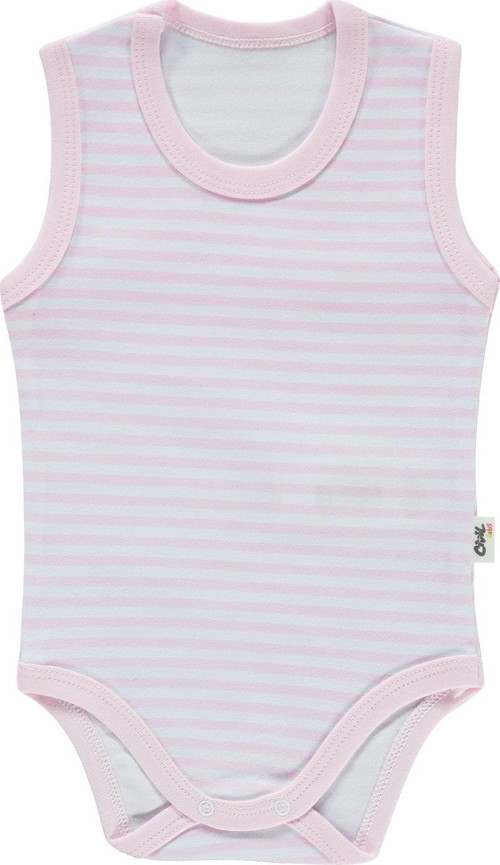 Bebek Çıtçıtlı Badi 0-18 Ay Pembe