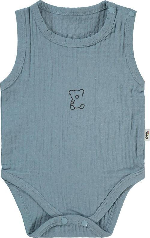 Bebek Çıtçıtlı Badi 1-18 Ay Mavi