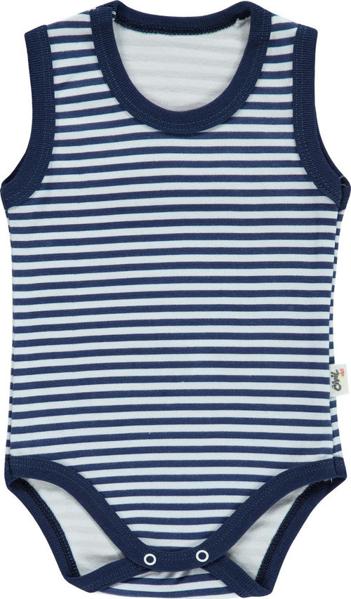 Bebek Çıtçıtlı Badi 0-18 Ay Lacivert