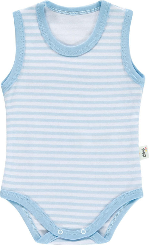 Bebek Çıtçıtlı Badi 0-18 Ay Mavi