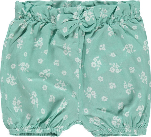 Kız Bebek Şort 6-18 Ay Mint Yeşili