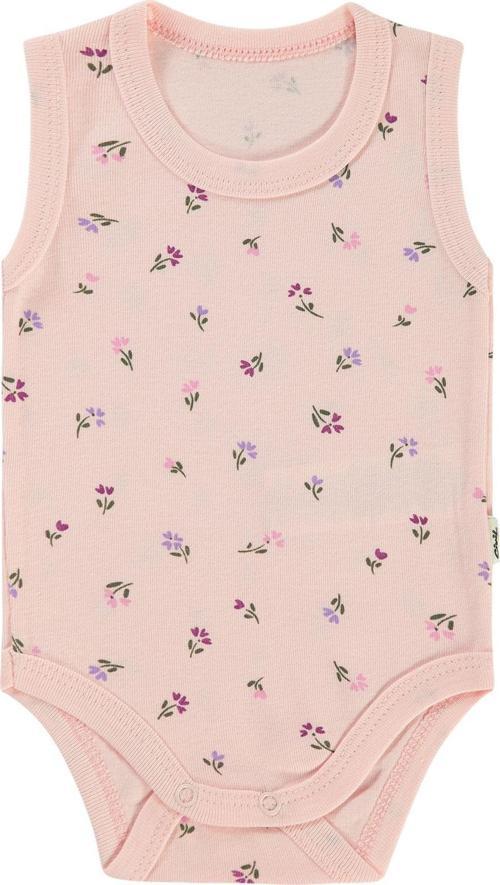 Kız Bebek Çıtçıtlı Badi 1-36 Ay Pembe