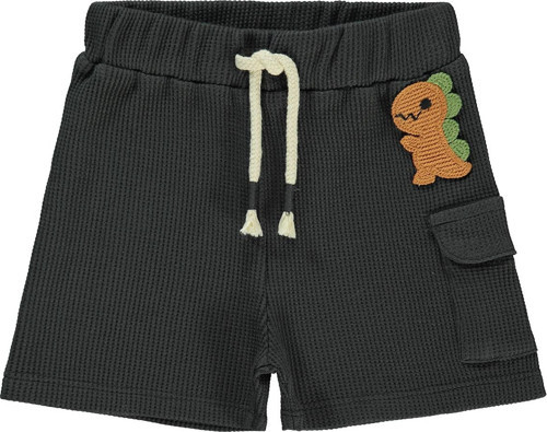 Erkek Bebek Şort 6-18 Ay Antrasit