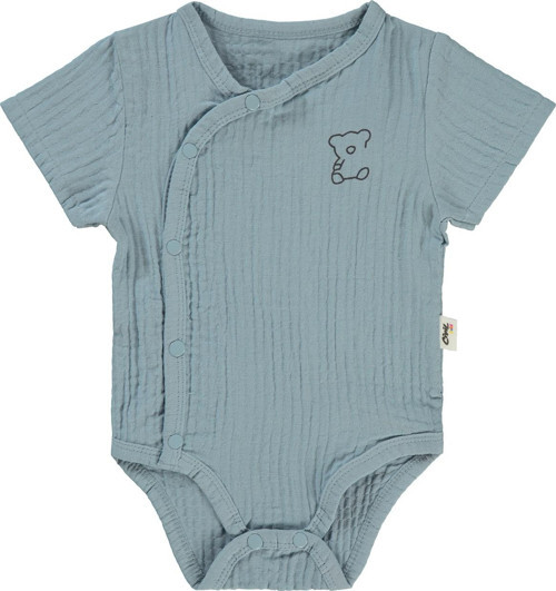 Bebek Çıtçıtlı Badi 1-18 Ay Mavi