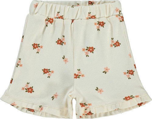 Kız Bebek Şort 6-18 Ay Fil Dişi