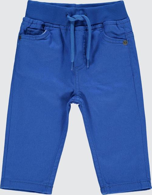 Erkek Bebek Pantolon 6-18 Ay Saks Mavisi
