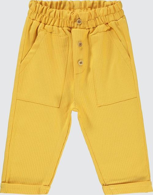 Erkek Bebek Pantolon 6-18 Ay Bal Sarısı