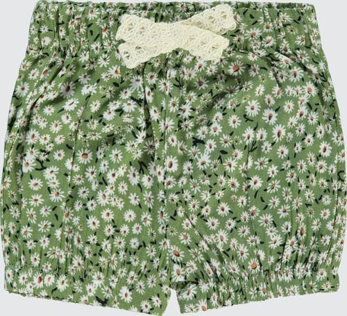 Kız Bebek Şort 6-18 Ay Haki