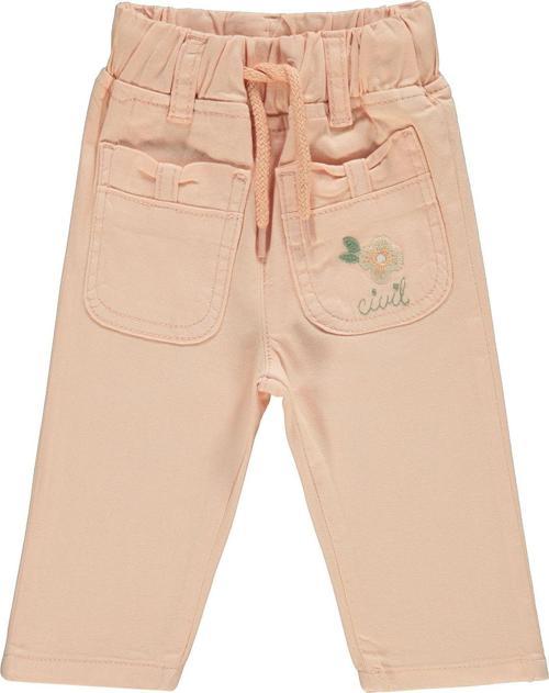 Kız Bebek Pantolon 6-18 Ay Somon