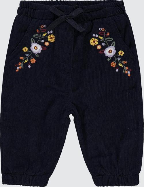 Kız Bebek Pantolon 6-18 Ay Lacivert
