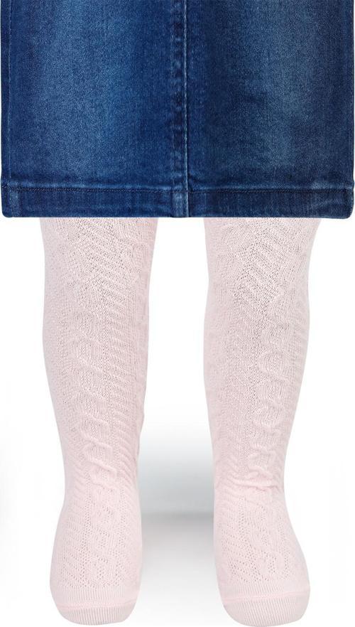Kız Bebek Triko Külotlu Çorap 0-12 Ay Pembe