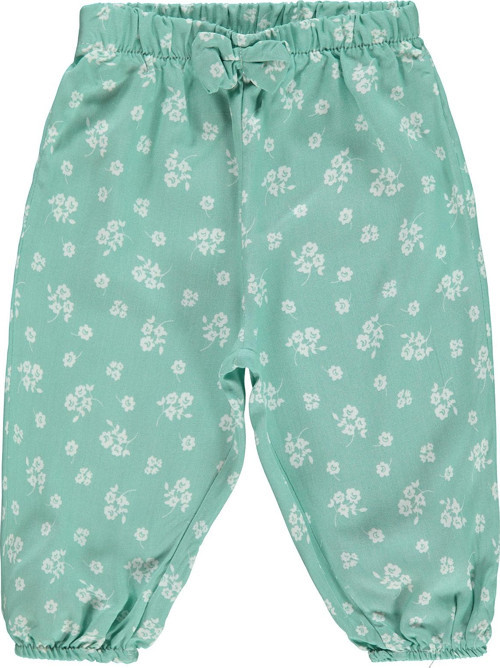 Kız Bebek Pantolon 6-18 Ay Mint Yeşili