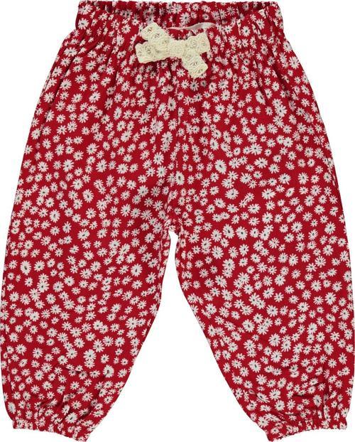 Kız Bebek Pantolon 6-18 Ay Kırmızı