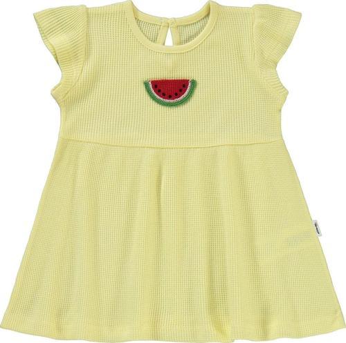 Kız Bebek Elbise 6-18 Ay Sarı