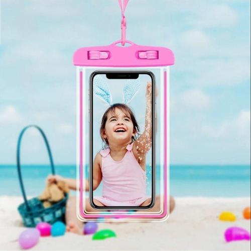 Su Geçirmez Telefon Kılıfı Havuz Deniz Yağmur Da Kullanım Boyun Askı İpli Waterproof Phone Case