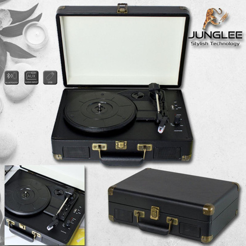 Nostaljik Pikap Plakçalar 33-45-78 Lik Plak Uyumlu Plak Çalar Bluetooth Lu Aux Usb Girişli Mp3 Çalar