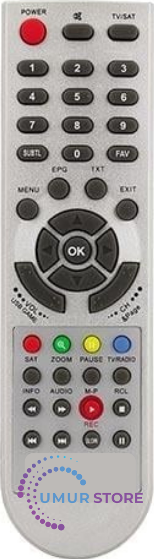 BR-1000-1500-200 PVR Uydu Kumandası