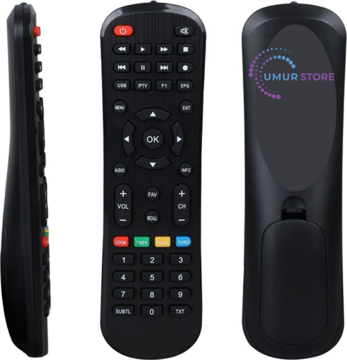 TS-100 HD VE T Serisi USB Tuşlu HD Uydu Kumandası