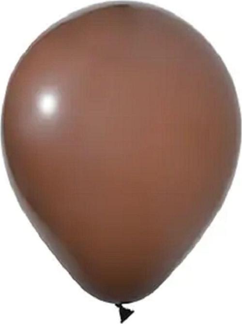 20 Adet 12 İnç 30 Cm Pastel Kahverengi Balon Doğum Günü Süsleme